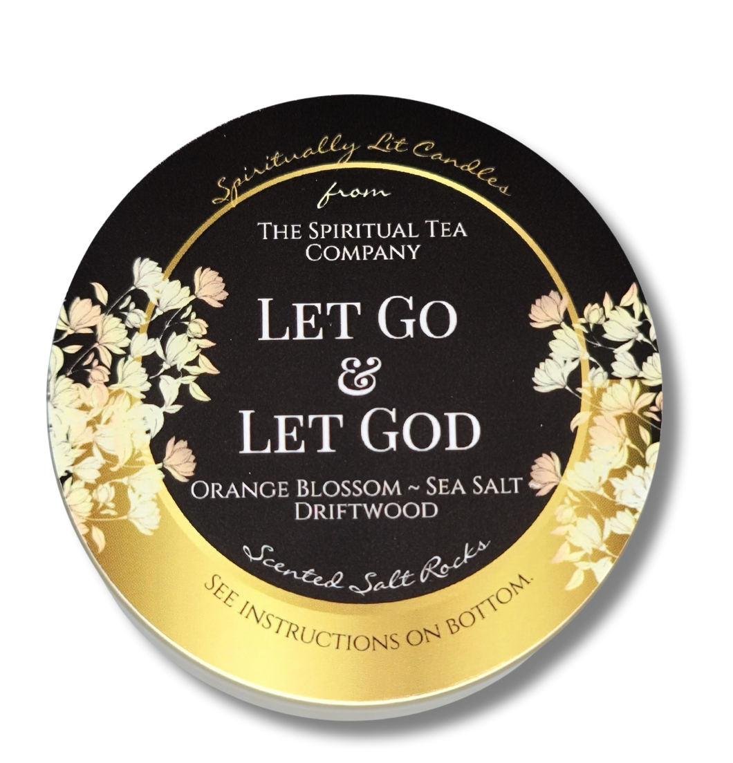 Let Go & Let God Scented Salt Rocks