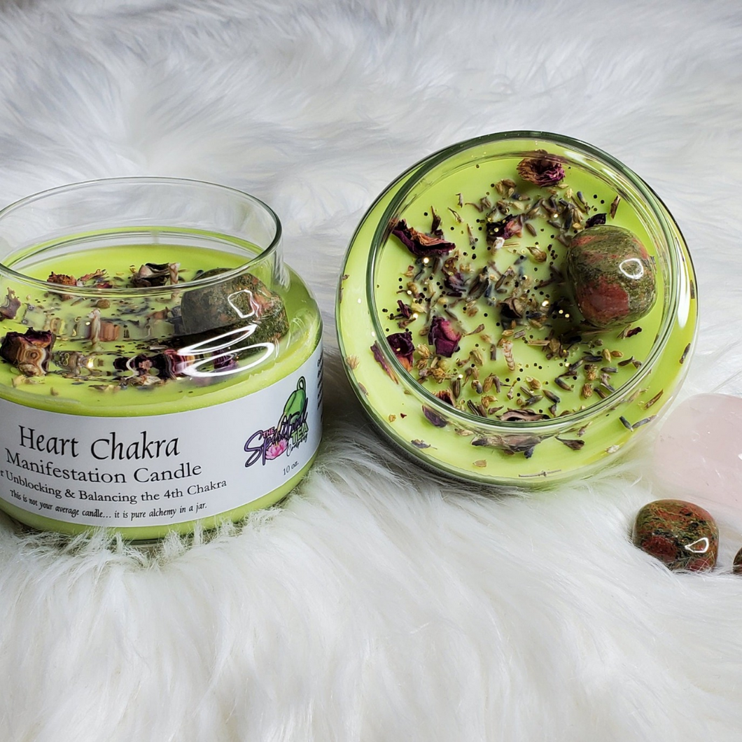 Heart Chakra Manifestation Candle