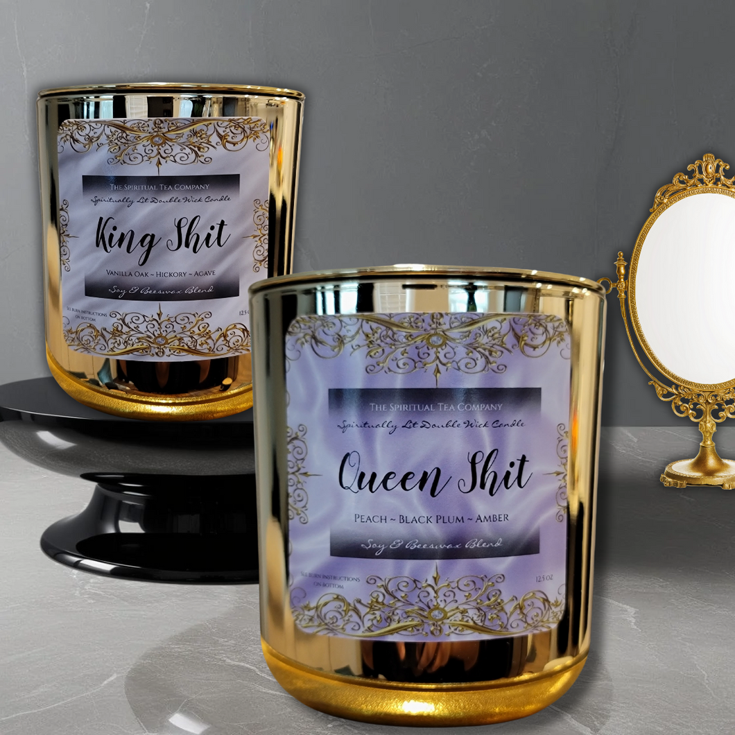 Queen Shit Spiritually Lit Candle