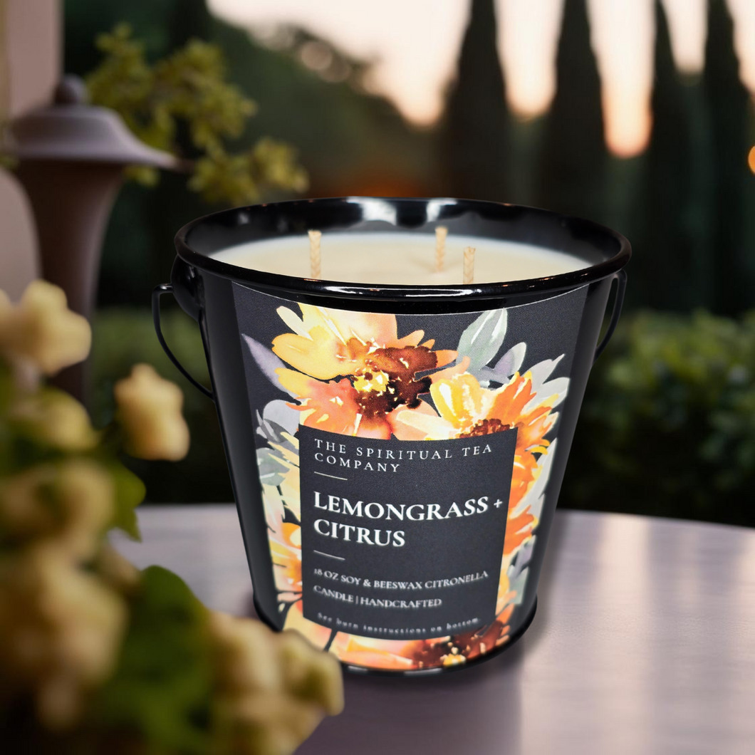 Lemongrass + Citrus Citronella Candle (Seasonal)