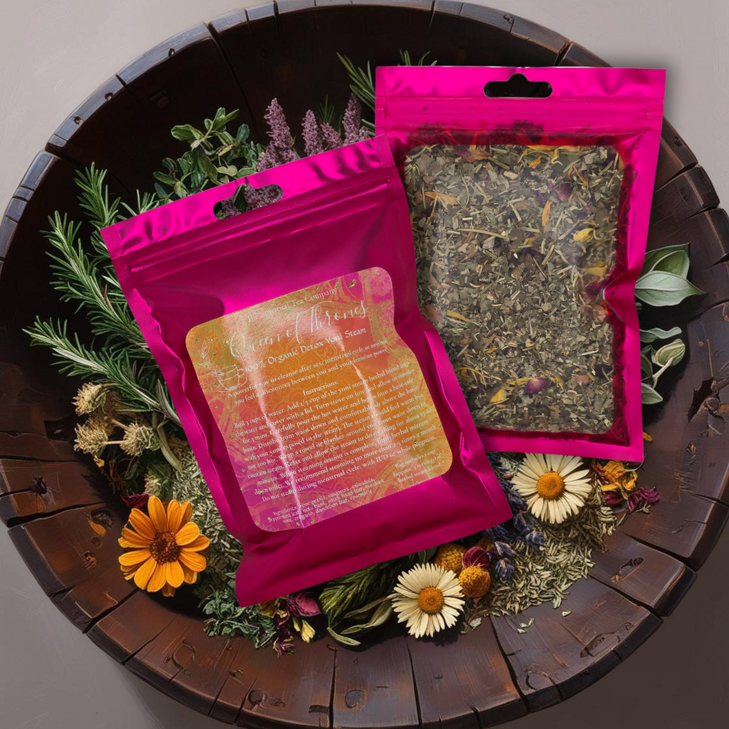 Queen of Thrones Organic Detox Yoni Steam