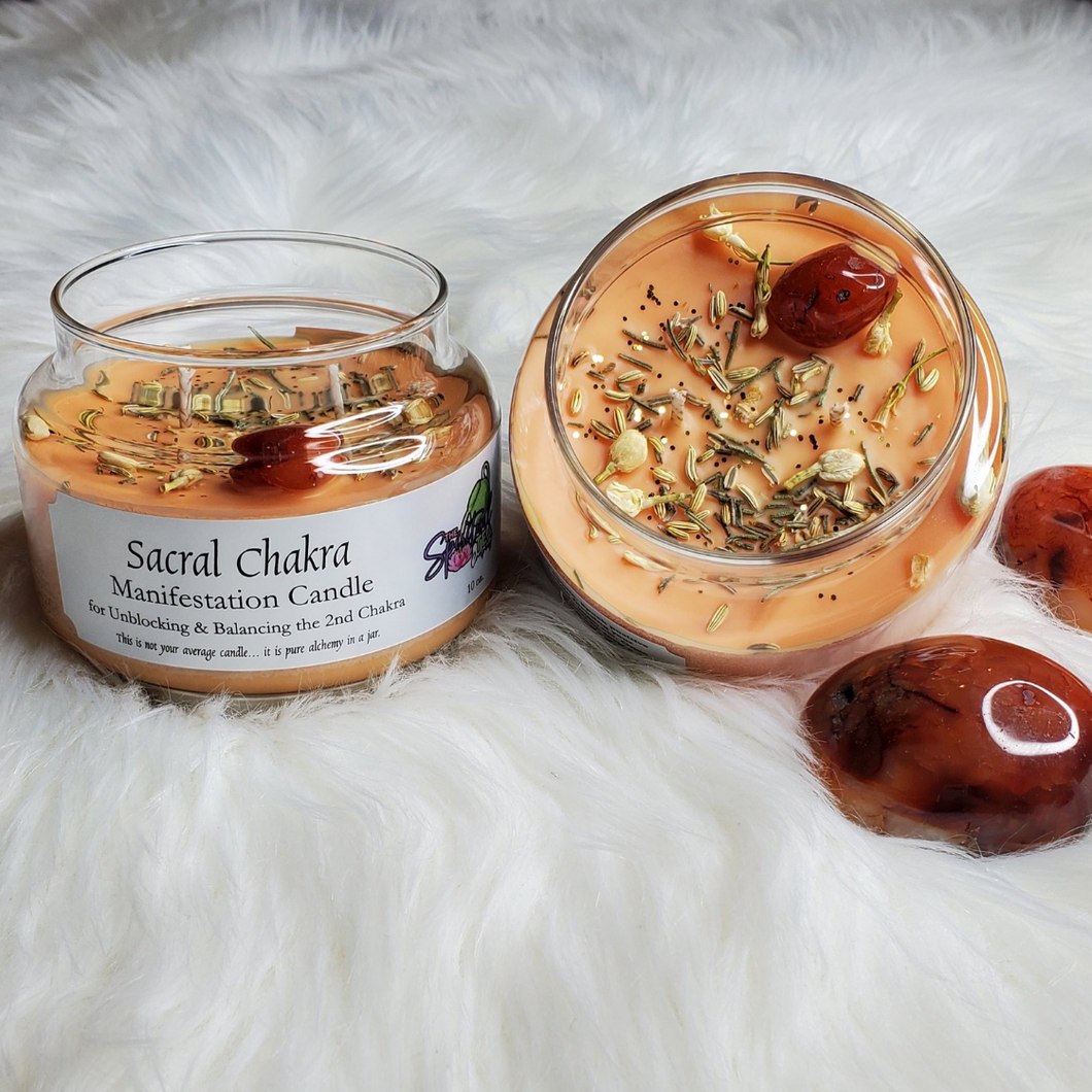 Sacral Chakra Manifestation Candle