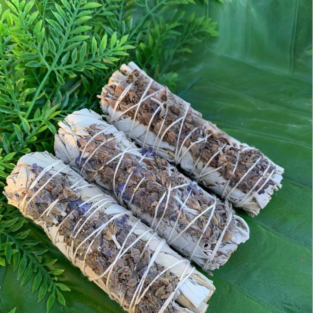 Lavender and White Sage & Palo Santo Bundle