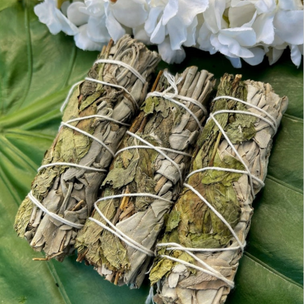 Peppermint and White Sage & Palo Santo Bundle