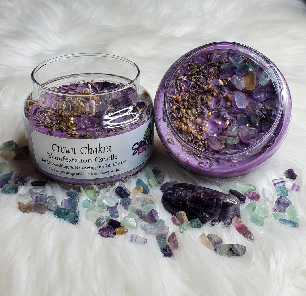 Crown Chakra Manifestation Candle